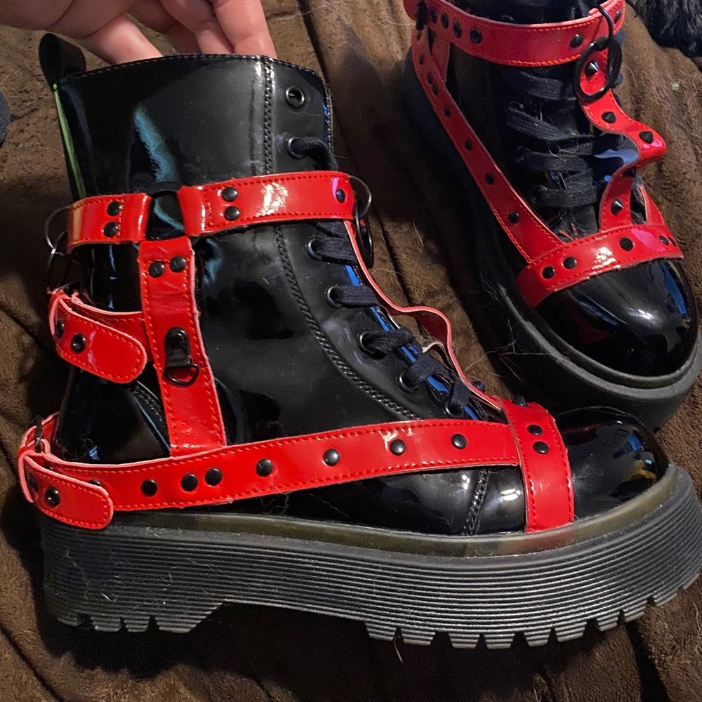 Strange Cvlt Disorder bondage platform boots